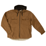 Manteau Duck doublé en Sherpa