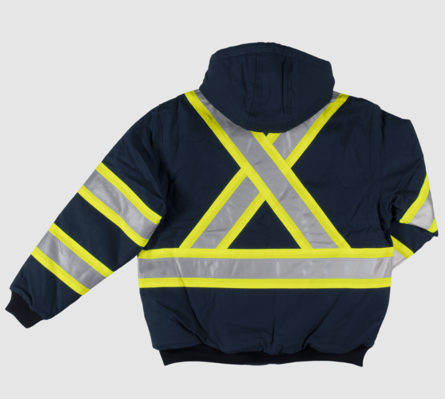 Manteau d'hiver Bomber Hi-Viz