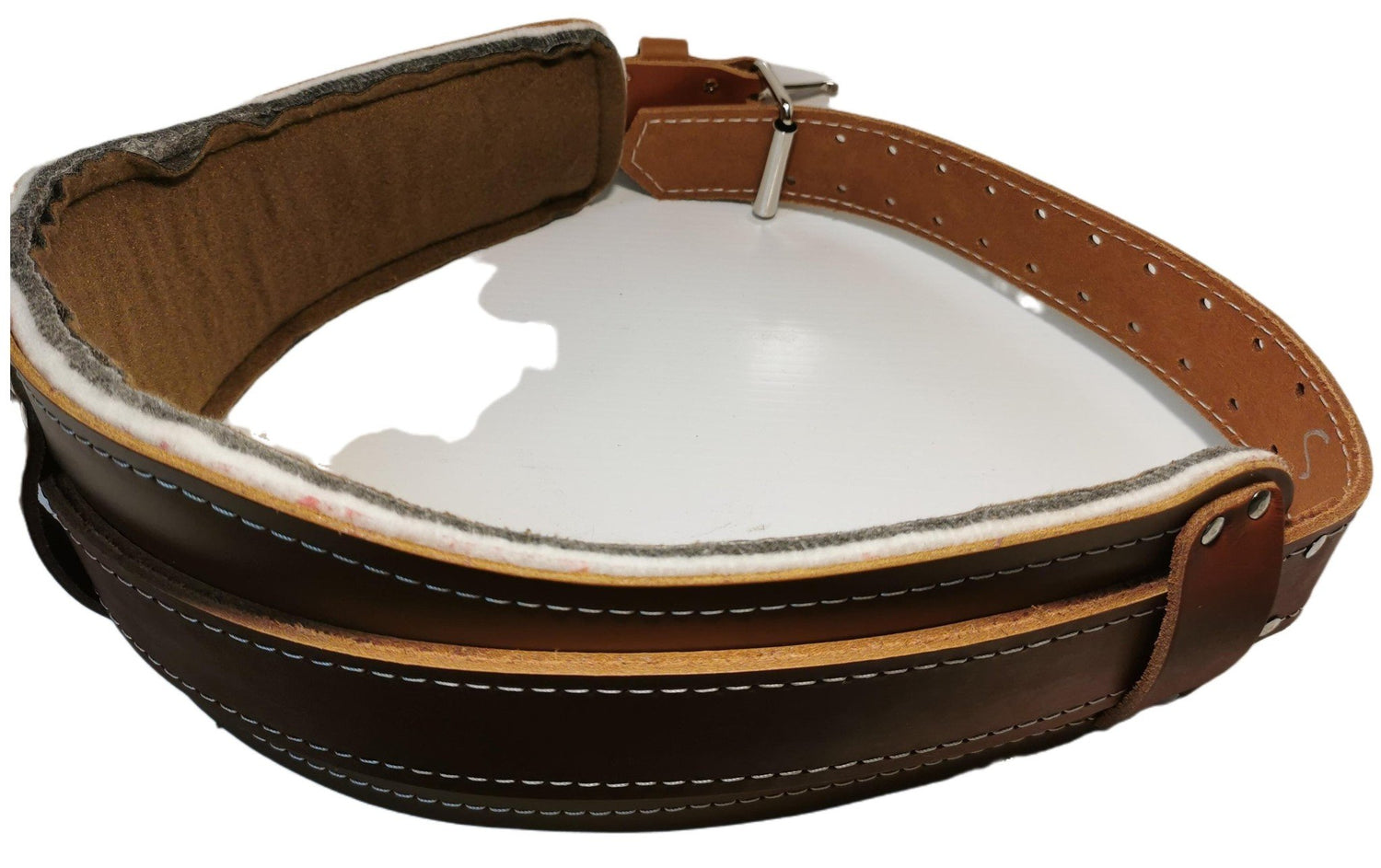 Ceinture dorsale en cuir