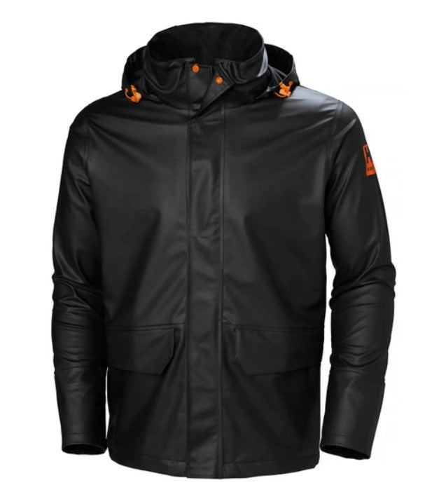 Manteau imperméable Noir Gale